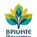Bright Bloom Therapies Logo: A stylized blooming flower with leaves, symbolizing growth.